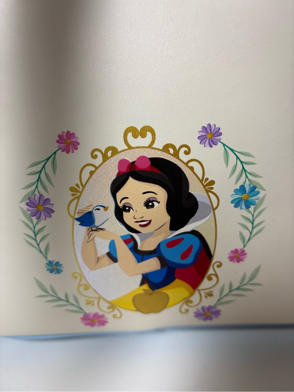 Loungefly Cream & Light Blue Disney Princess Mini Backpack Mint Condition - Picture 6 of 9